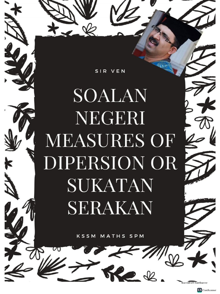 Soalan negeri measures of dipersion or sukatan serakan kssm maths pdf pdf