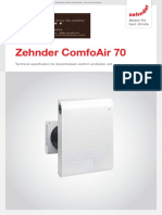 Zehnder ComfoAir 70 TS SI V1118