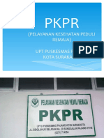 PRESENTASI PKPR (Pelayanan Kesehatan Peduli Remaja)