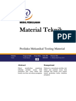 Modul 3 Perilaku Mekanikal Testing Material PDF