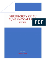 NHỮNG CHÚ Ý KHI SỬ DỤNG MÁY CẮT LASER FIBER - SỬ DỤNG CHUNG CHO CÁC MÁY LASER PDF