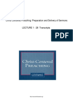 Christ Centered Preaching - Preparation and Delivery of Sermons LECTURE 1 (PDFDrive)