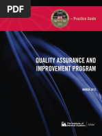 Quality Assessment Manual Chapter 1 PDF | PDF | Internal Audit | Business