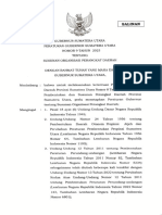 Pergub No. 9 Tahun 2023 TTG Susunan Organisasi Perangkat Daerah Provsu PDF