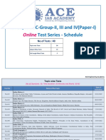 TSPSC APPSC GROUPSII III IV EM Schedule