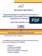 ISEC ALSI Presentacion MARCO TEORICO ISO17799 4