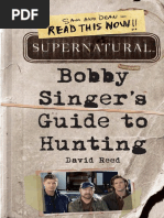 Download Supernatural Bobby Singers Guide to Hunting by David Reed SN63032484 doc pdf