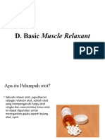 Basic Muscle Relaxant