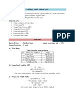 Laporan Hasil Usaha PDF