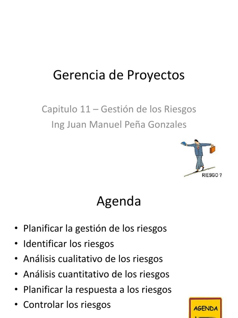 Gestión de Riesgos en Proyectos | PDF | Estadísticas | Riesgo