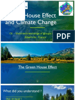 Green House Effect and Climate Change: C6 - Short-Term Exchange of Groups of Pupils Albertville - France