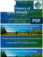 A Brief History of Earth Climate: C6 - Short-Term Exchange of Groups of Pupils Albertville - France