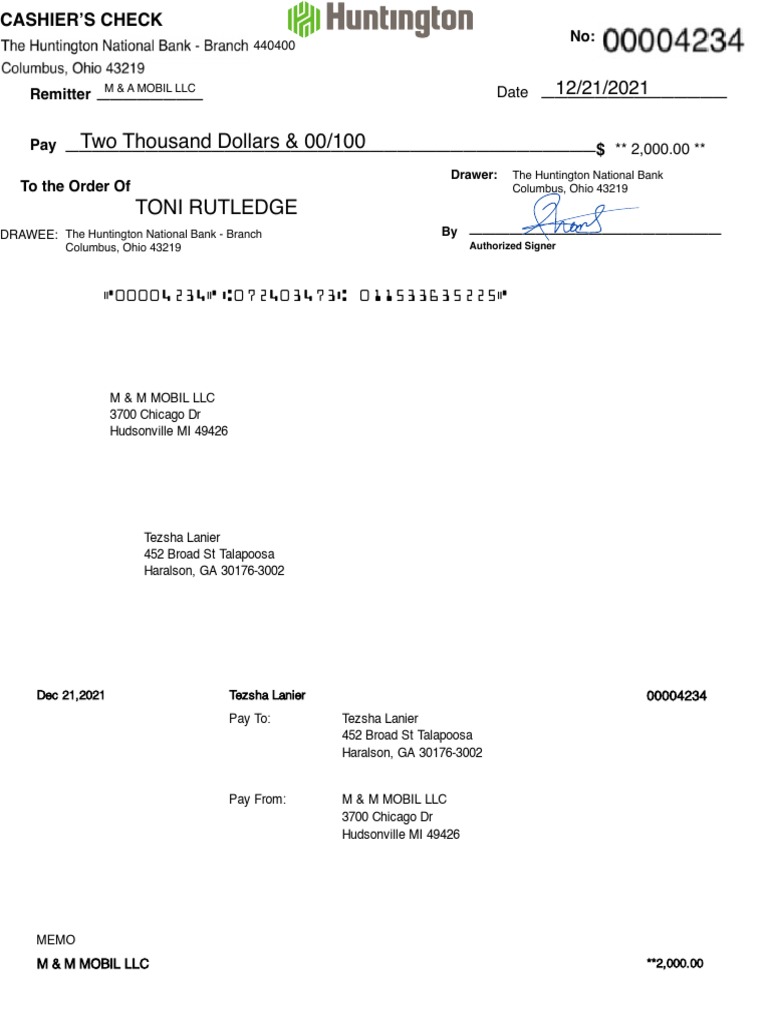 Online Check Writer Pdf Banking Financial Services