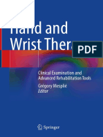 Hand and Wrist Therapy Clinical Examination and Advanced Rehabilitation Tools (Grégory Mesplié)