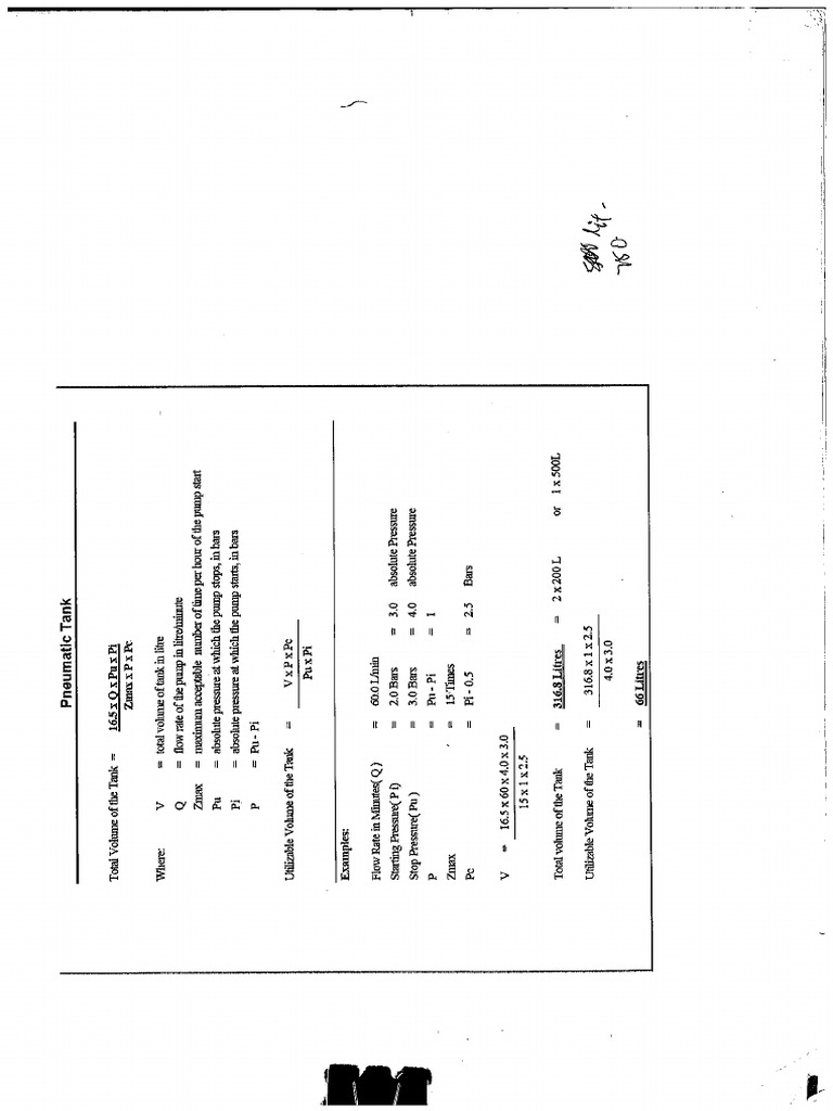 Pneumatic Tank Calculation (Ian) PDF