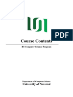 Computer Science Program (Updated-Course Outline PDF
