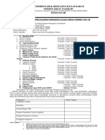 Daftar Simak KAK Induk - KAK-1B