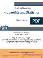 Monday, May 11 - Hendricks&Cook - Probability and Statistics