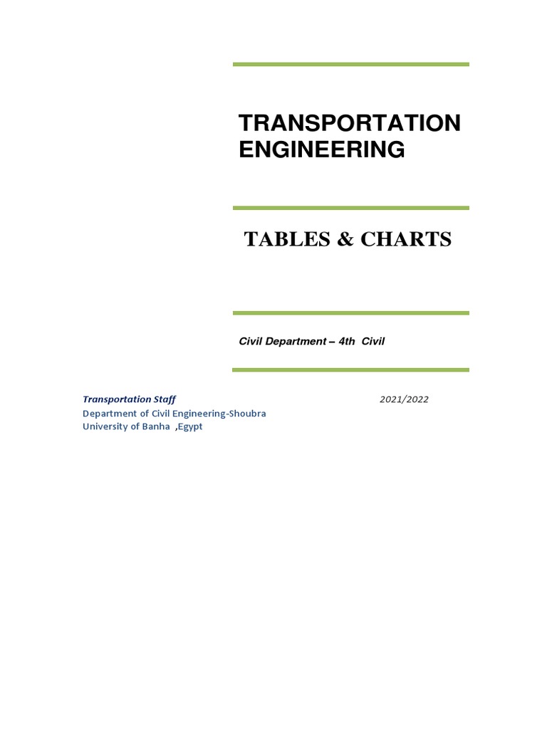 Transportation Conversion Tables And Calculations – LGYC