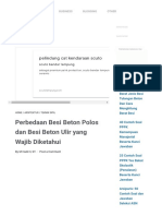 Perbedaan Besi Beton Polos Dan Besi Beton Ulir Yang Wajib Diketahui - Ilmu Beton