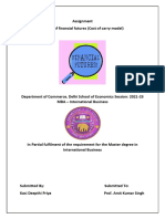 Deepthi - Assignment-Finanacial Fututures PDF