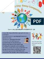 International Day Essay Competition Poster Design PDF