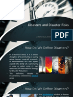 Lecture 1 - Disasters & Risks
