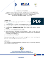 SIPOCA 1100 Instructiuni Inscriere Participanti PDF
