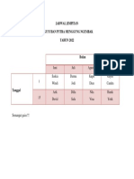 Jadwal Jimpitan 2022 PDF