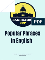 Popular English Phrases