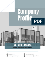 Company Profile CV. Cita Laksana