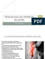 Pemasangan Perban Elastis