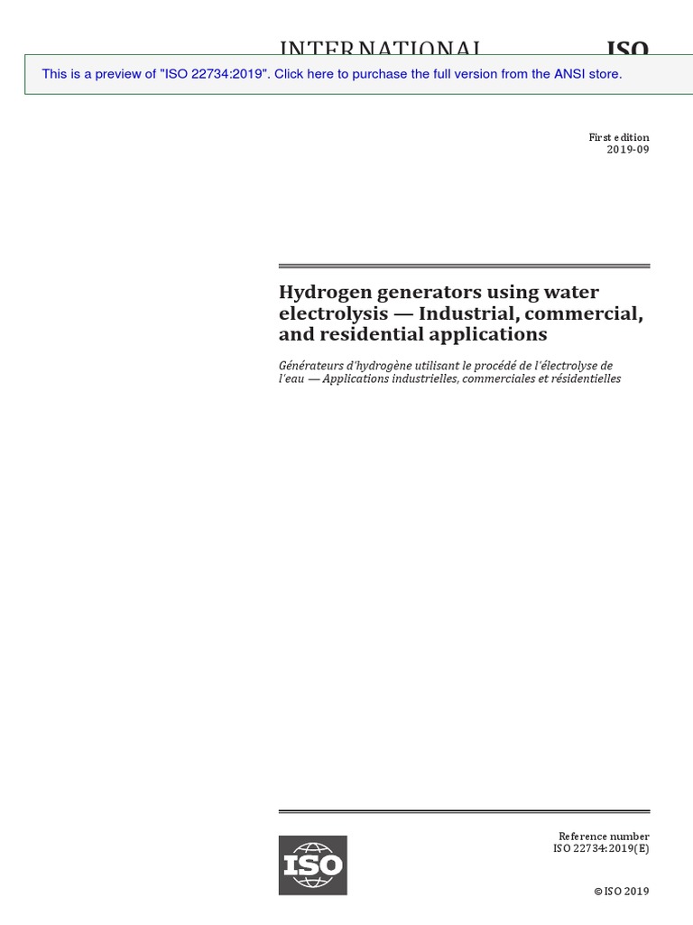 Preview ISO+22734-2019 PDF | PDF | International Organization For ...