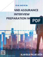 Auditing Interview Prepartaion Notes by Alan Biju Palak ACCA PDF