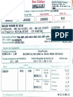 Conta de energia elétrica residencial com vencimento em 23/05/2022