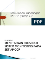 M4 Penyusunan Rancangan HACCP (Prinsip 4-7) PDF