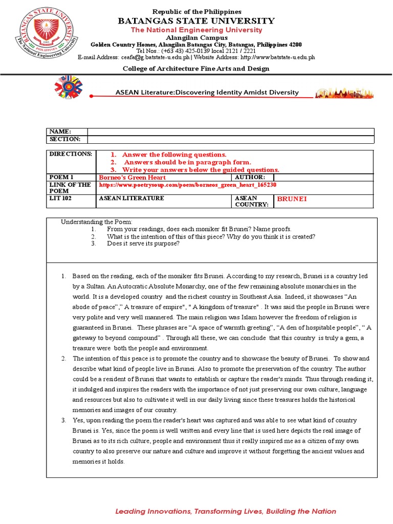 Lit 102 Arc 407 Pdf Poetry Rhythm