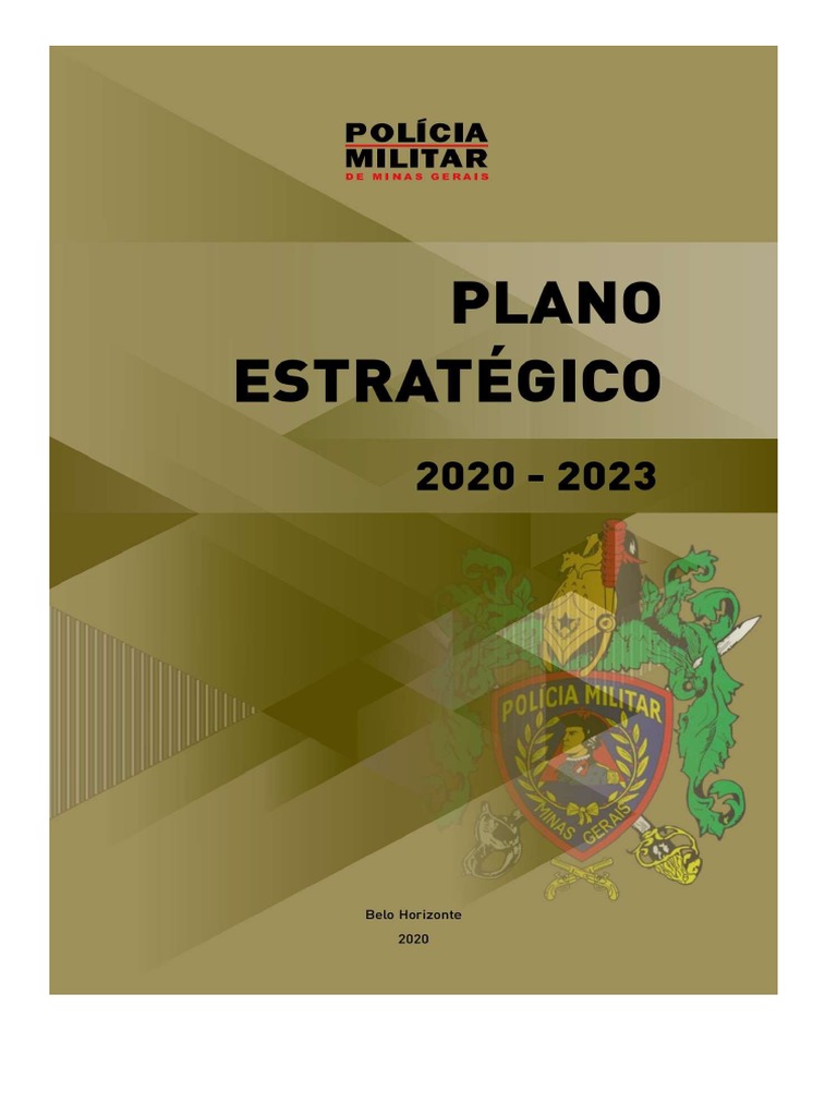 Plano Estratégico PMMG PDF
