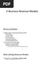 Lecture 3 - E-Business Revenue Models - N