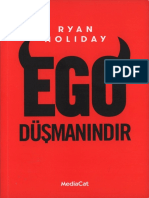 Ryan Holiday Ego MediaCat Yayınları