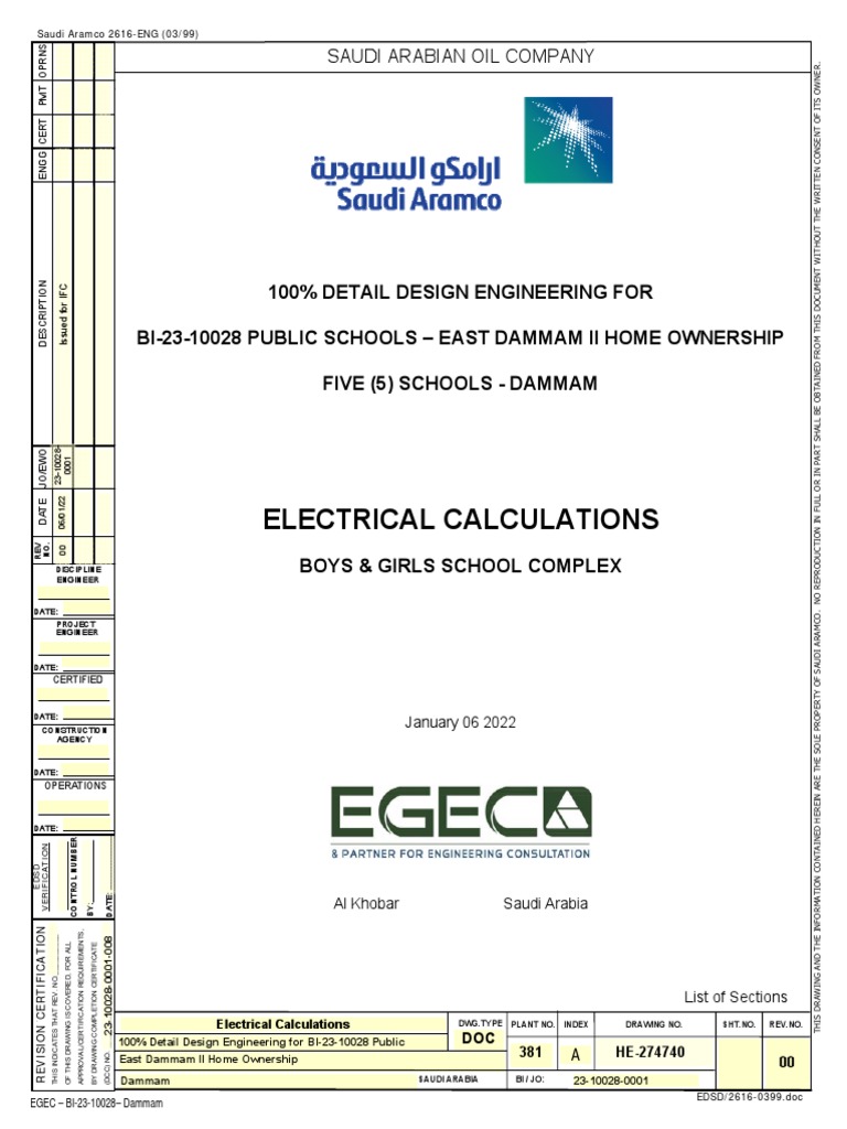テスト IFC Air-Cond Engineering Calculations | PDF | Electrical Wiring