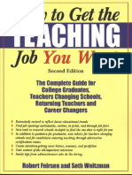 How To Get The Teaching Job You Want The Complete Guide For College Graduates, Returning Teachers and Career Changers (PDFDrive) PDF