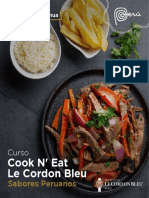 Brochure Cook N Eat Sabores Peruanos