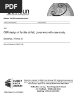 CBR Design of Flexible Airfield Pavements With Case Study.: Destafney, Thomas M