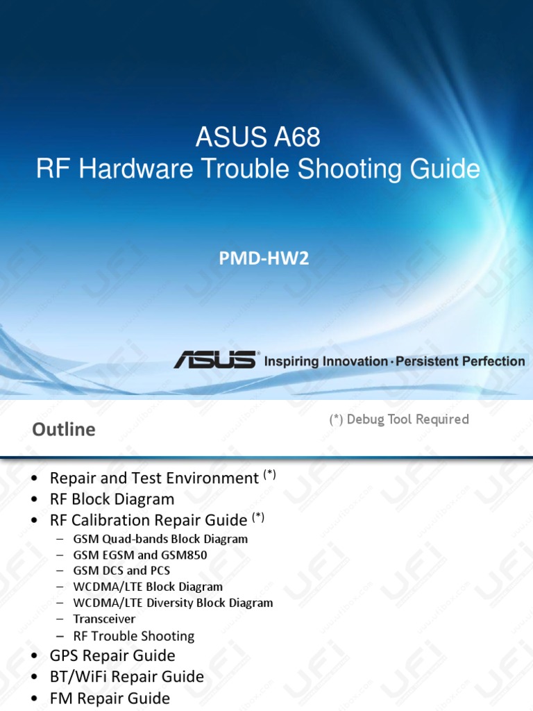 A68 RF Hardware Trouble Shooting Guide - WO - SA - A8960 - 1001 PDF ...