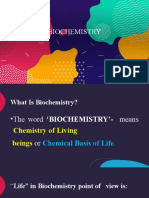 Understanding Biochemistry