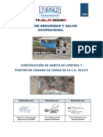 Plan de Sso-Construcción de Garita de Control y Porton en Camara de Carga - Pl-Pyct-Sso-Ch Rucuy-03