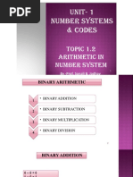 1.2-DE Unit 1 - Arithmatics in Number System