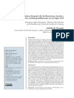 Vista de La literatura después de la literatura_ teoría y crítica del arte verbal postliterario en el siglo XXI