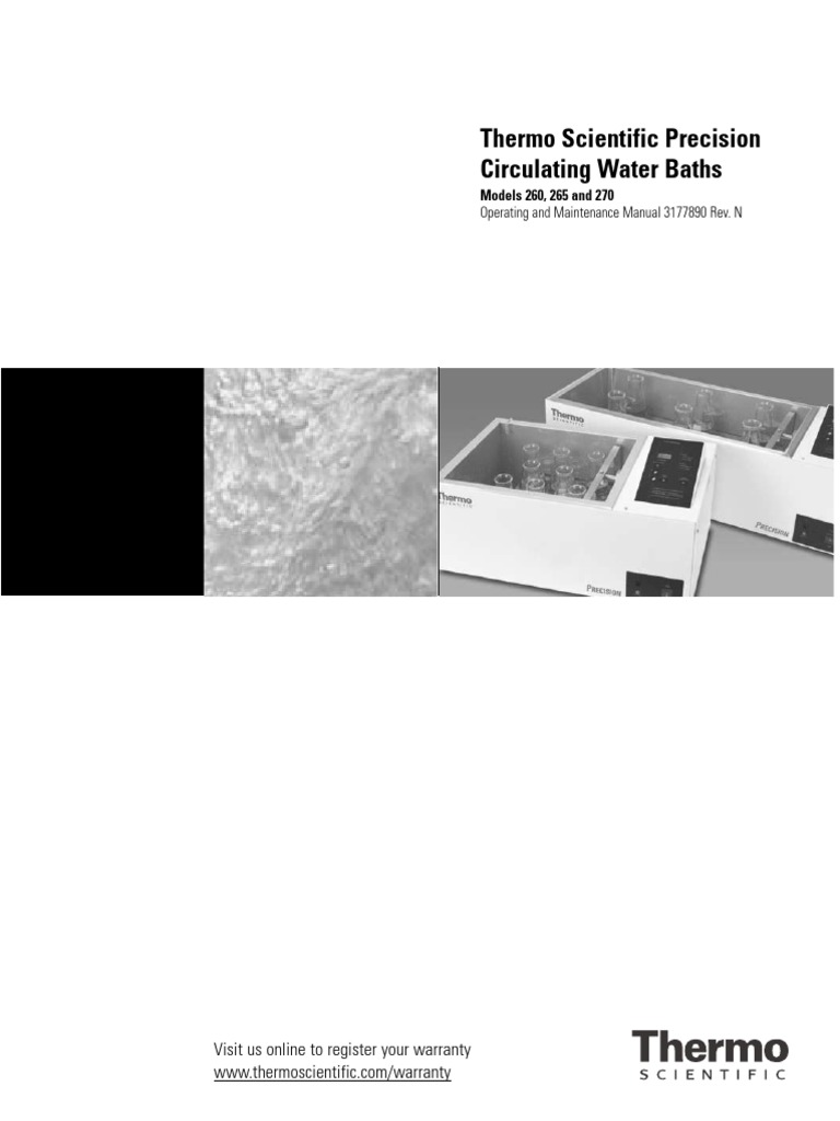 Thermo Scientific Precision Circulating Water Baths Model